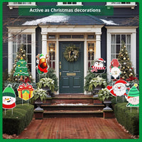 圣诞花园标牌套装（8个）