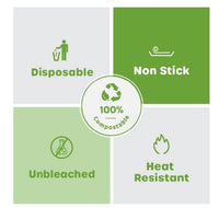 Одноразовая бумага для фритюрницы круглой формы