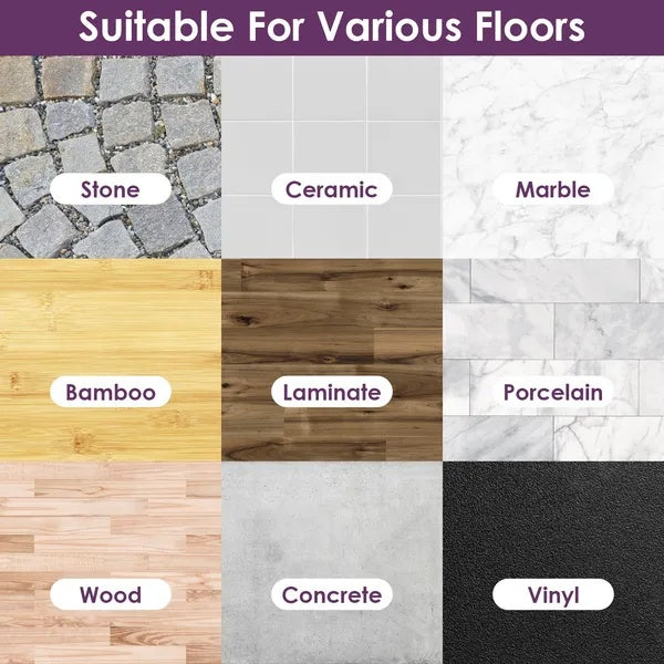 360-degree Rotating Spray Mop For Floor Cleaning with Extended Handle Microfiber Mop Pads for Hardwood, Laminate, Tile, Vinyl Floors