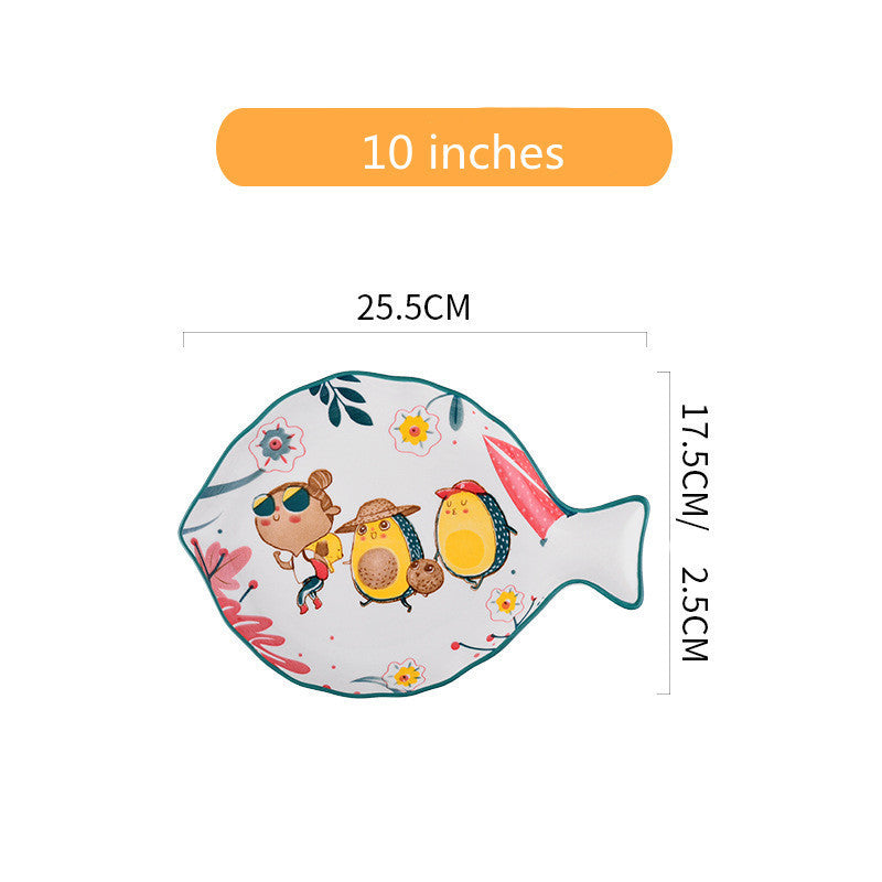 Rainforest Design Ceramic Dinnerware Set