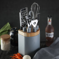 Stainless Steel 6-to-9-Piece Kitchen Utensil Set