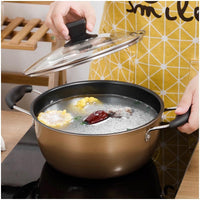 3-Piece Kitchen Cooking Pot Set