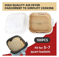 Disposable Square Shaped Air Fryer Paper