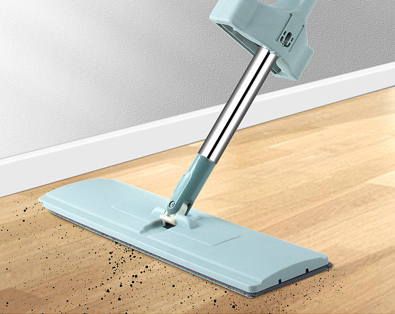 Hands-free 360-degree Rotation Wet and Dry Flat Mop