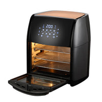 10L 360-degree Rotation Large Capacity Home Air Fryer with Digital Display