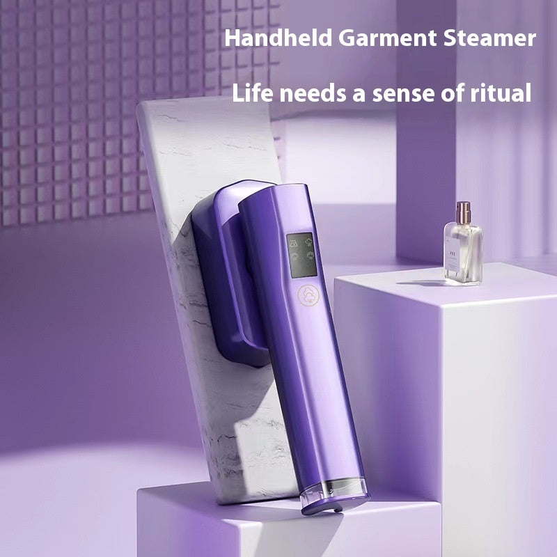Handheld Garment Steamer Household Small Steam and Dry Iron with LCD Display