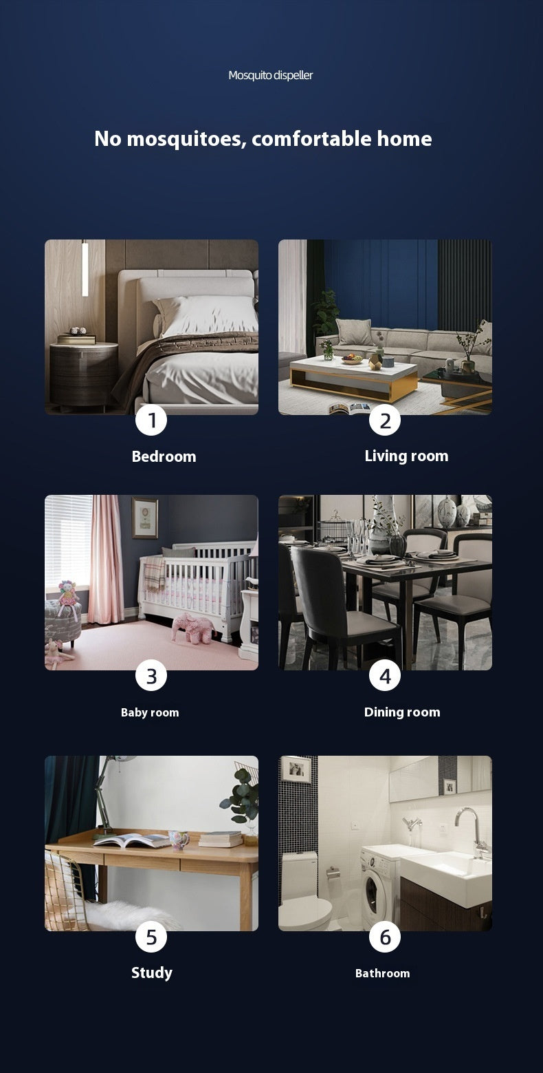 Mosquito Repellant Lamp for Home, Indoor, Outdoor, Garden